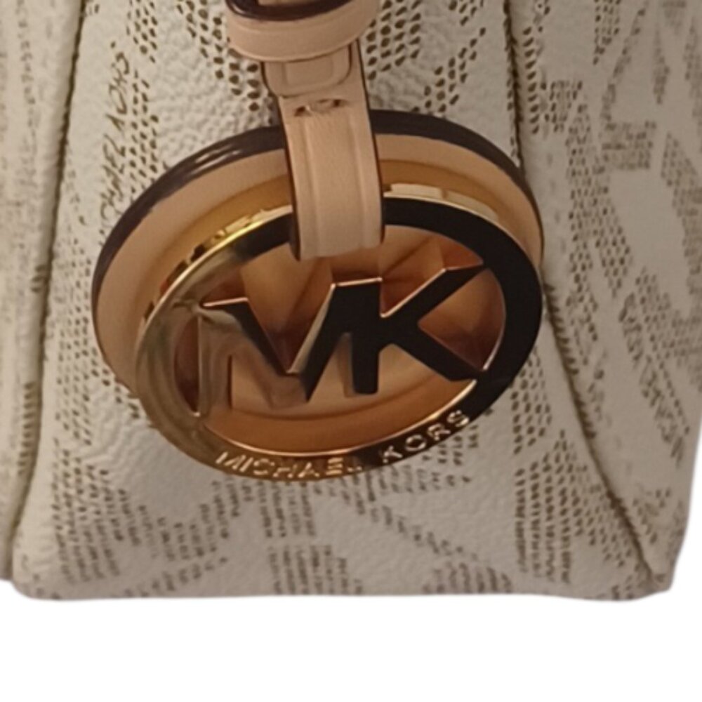 MICHAEL Michael Kors Jet Set Large Travel Logo Messenger Bag - Picture 11 of 13